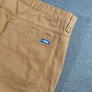Mountain Khakis Jackson Hole Wyoming Work Pants Canvas 36x32 Brown